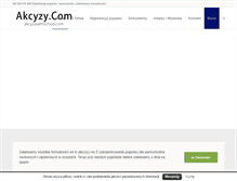 Tablet Screenshot of akcyzasamochod.com